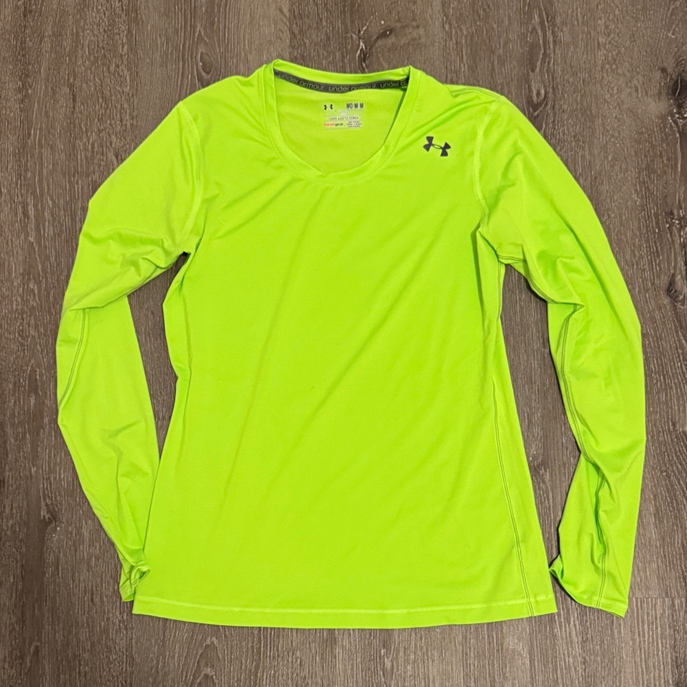 Under Armour Vibrant Lime Long Sleeve Top